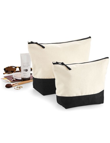 W-W544-Dipped Base Canvas Accessory Bag